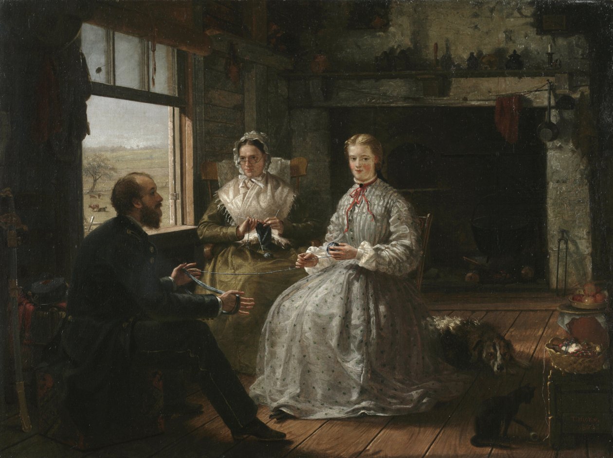 Kotivartiosto, 1863 tekijältä Thomas Hicks