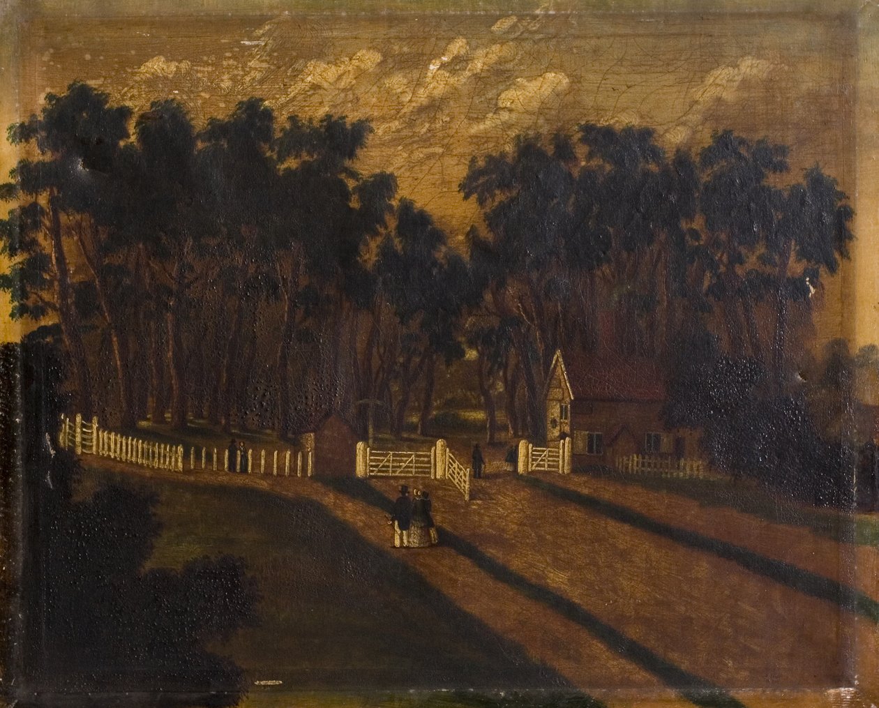 Tollgate, lähellä Memorial Parkia, Coventry, 1855 tekijältä Thomas Hough