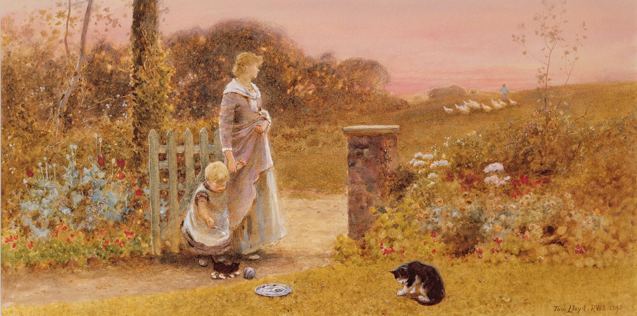 Ilta, 1895 tekijältä Thomas James Lloyd