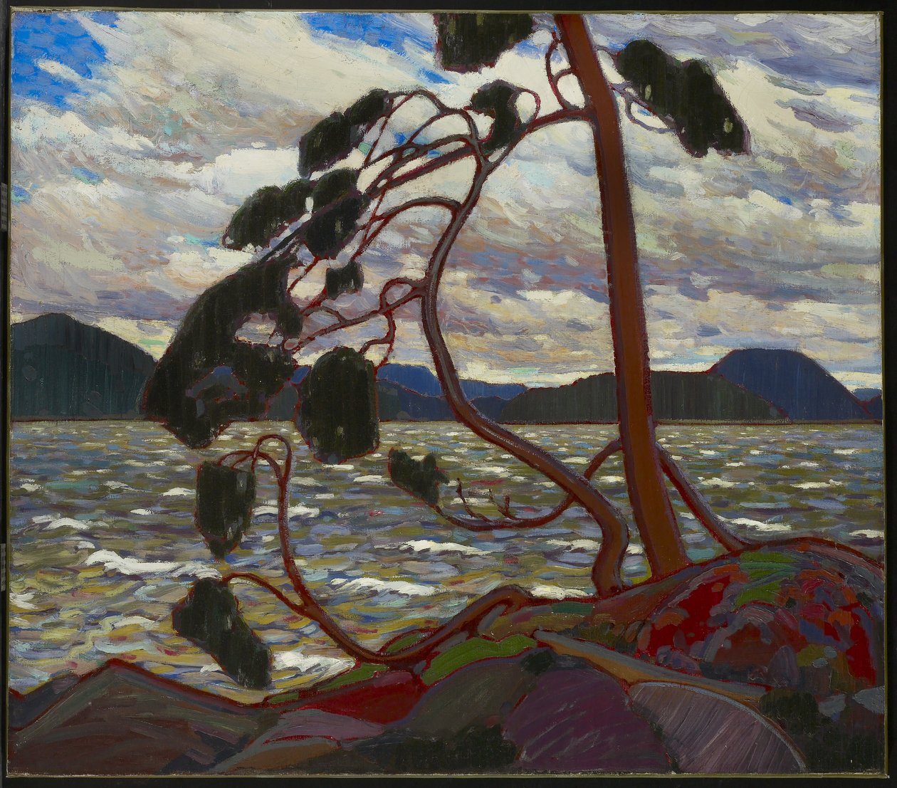 Länsituuli, talvi 1916-1917 tekijältä Tom Thomson