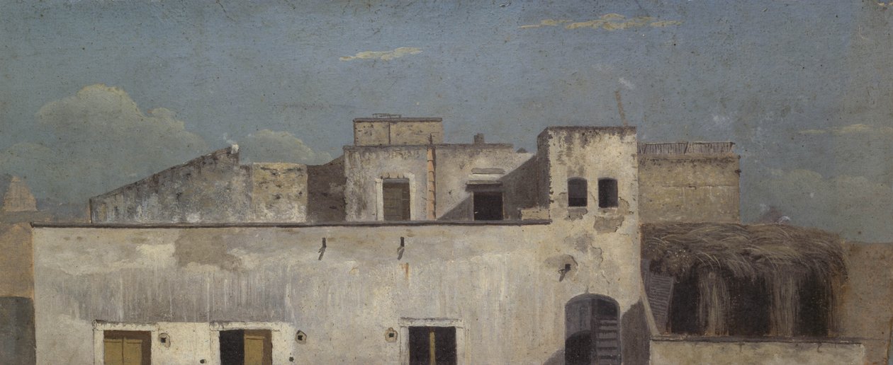 Kattoja Napolissa, 1700-luvulla tekijältä Thomas Jones