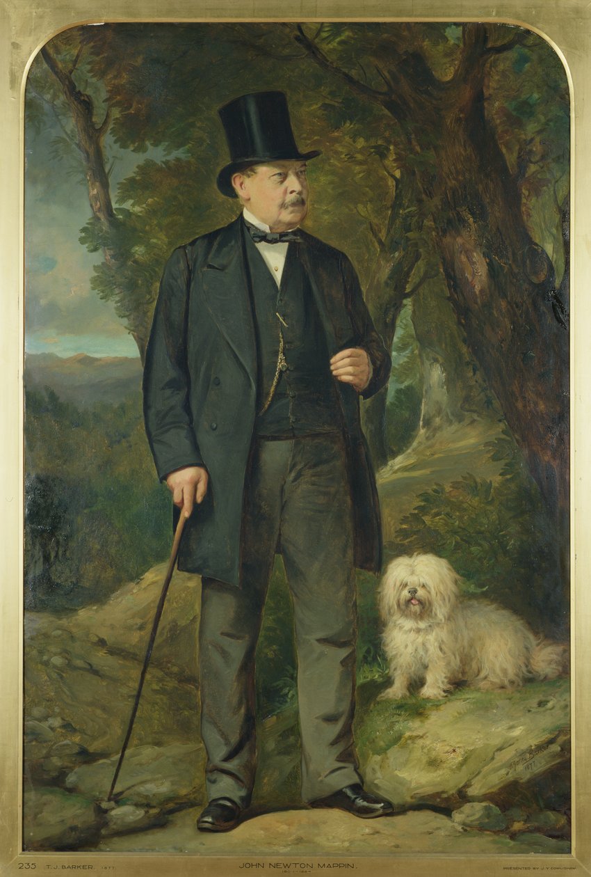 John Newton Mappin (1800-84), 1877 tekijältä Thomas Jones