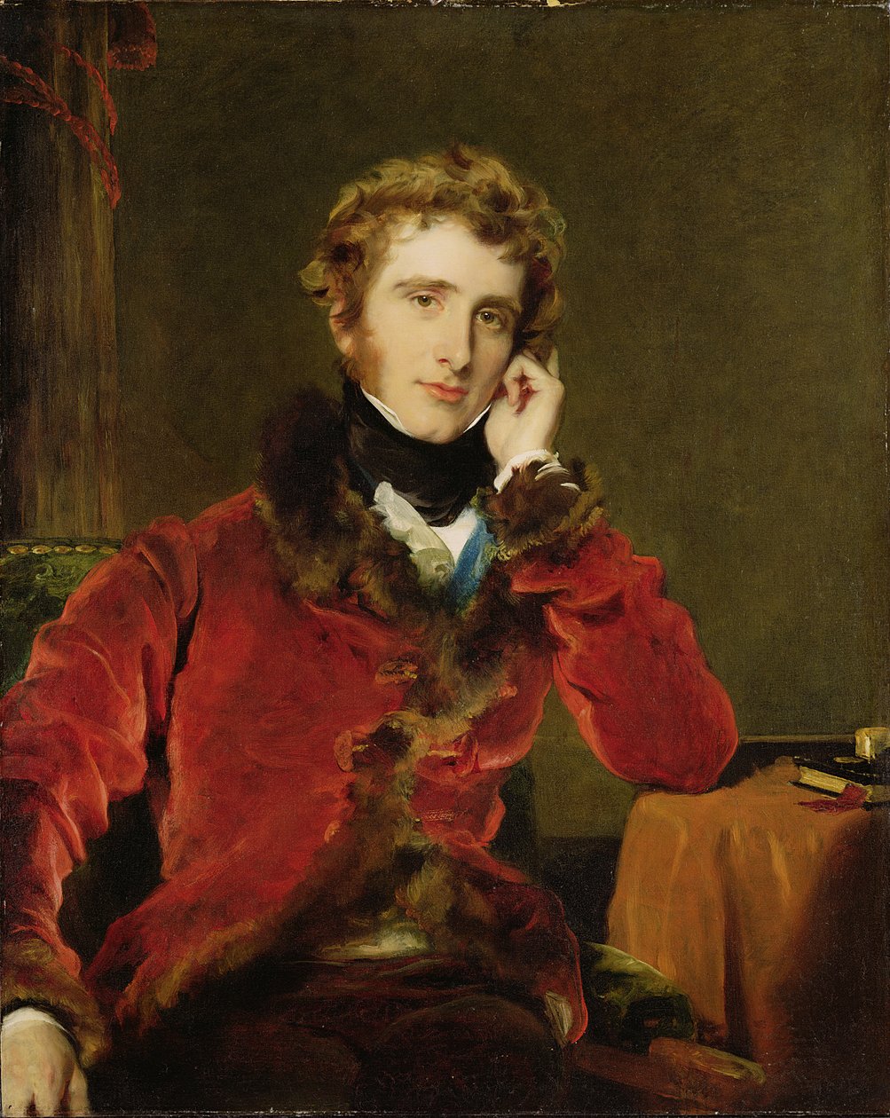 George James Welbore Agar-Ellis, myöhemmin ensimmäinen Lord Dover, n. 1823-24 tekijältä Thomas Lawrence
