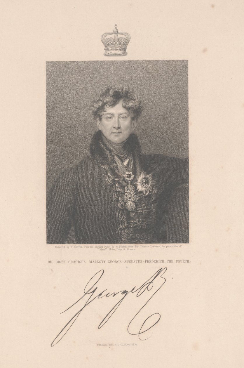 George-Augustus-Frederick, neljäs, 1831 tekijältä Thomas Lawrence
