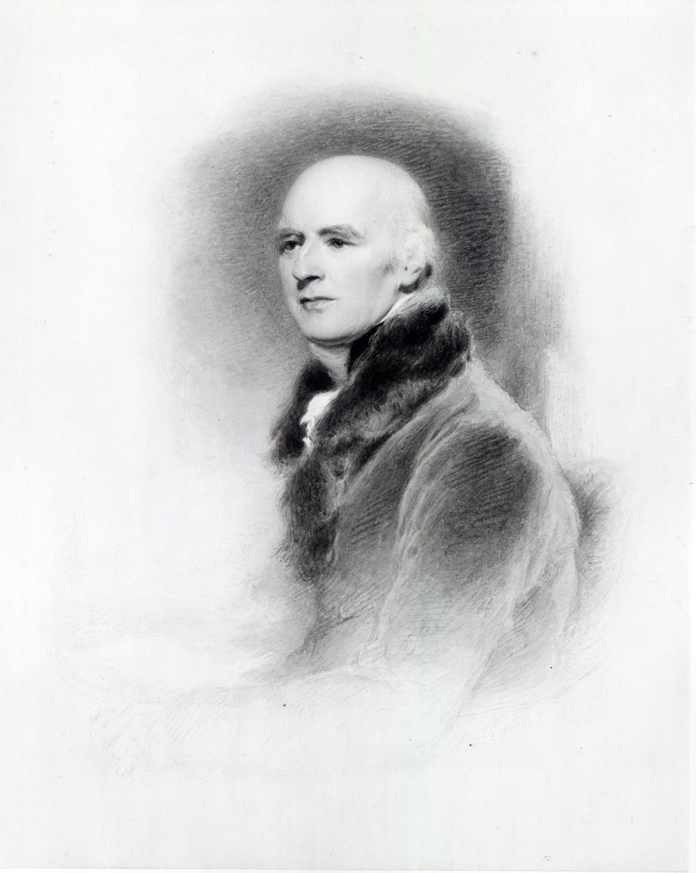 Joseph Farington, kaiverrus Richard Evans tekijältä Thomas Lawrence
