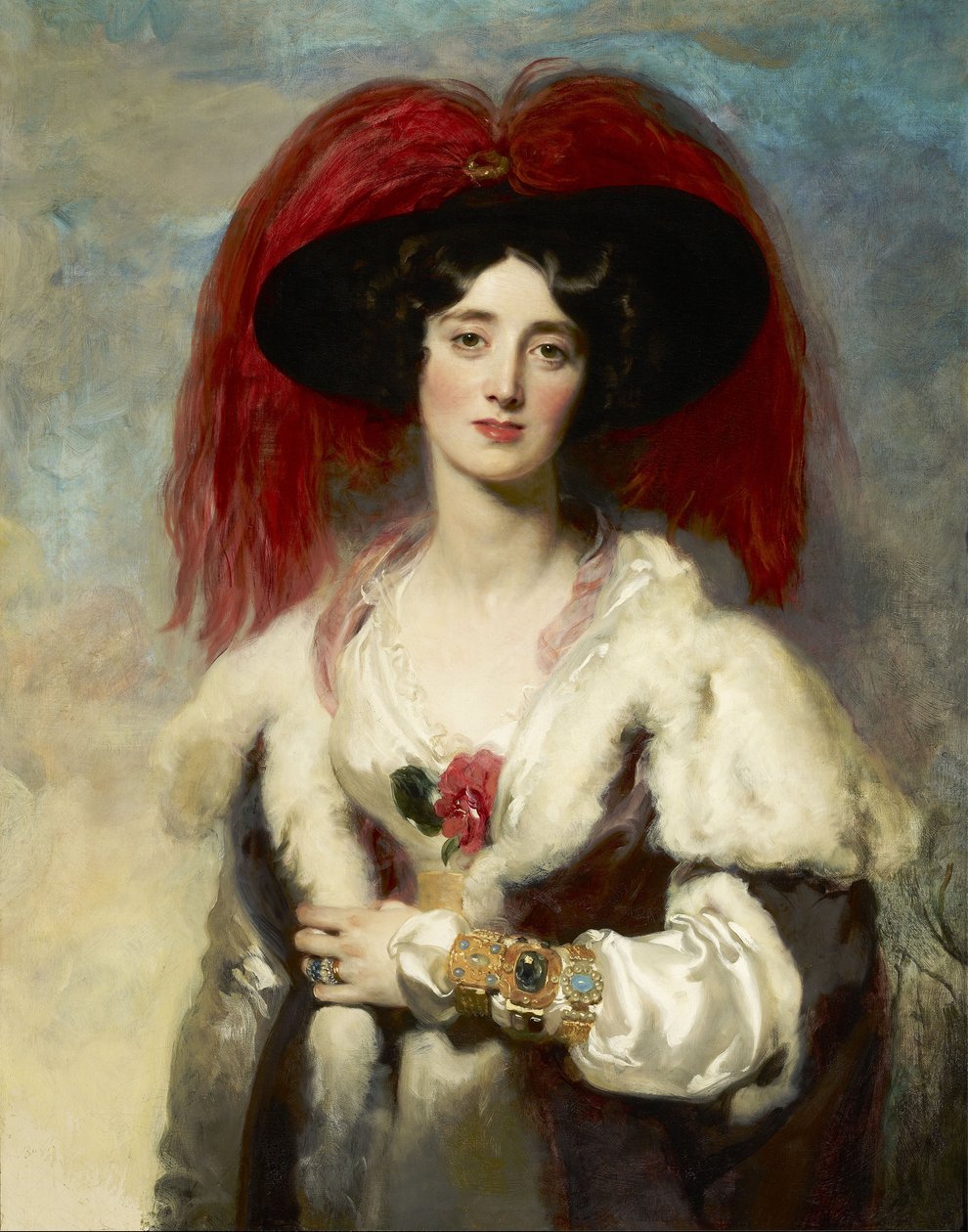 Julia, Lady Peel tekijältä Thomas Lawrence