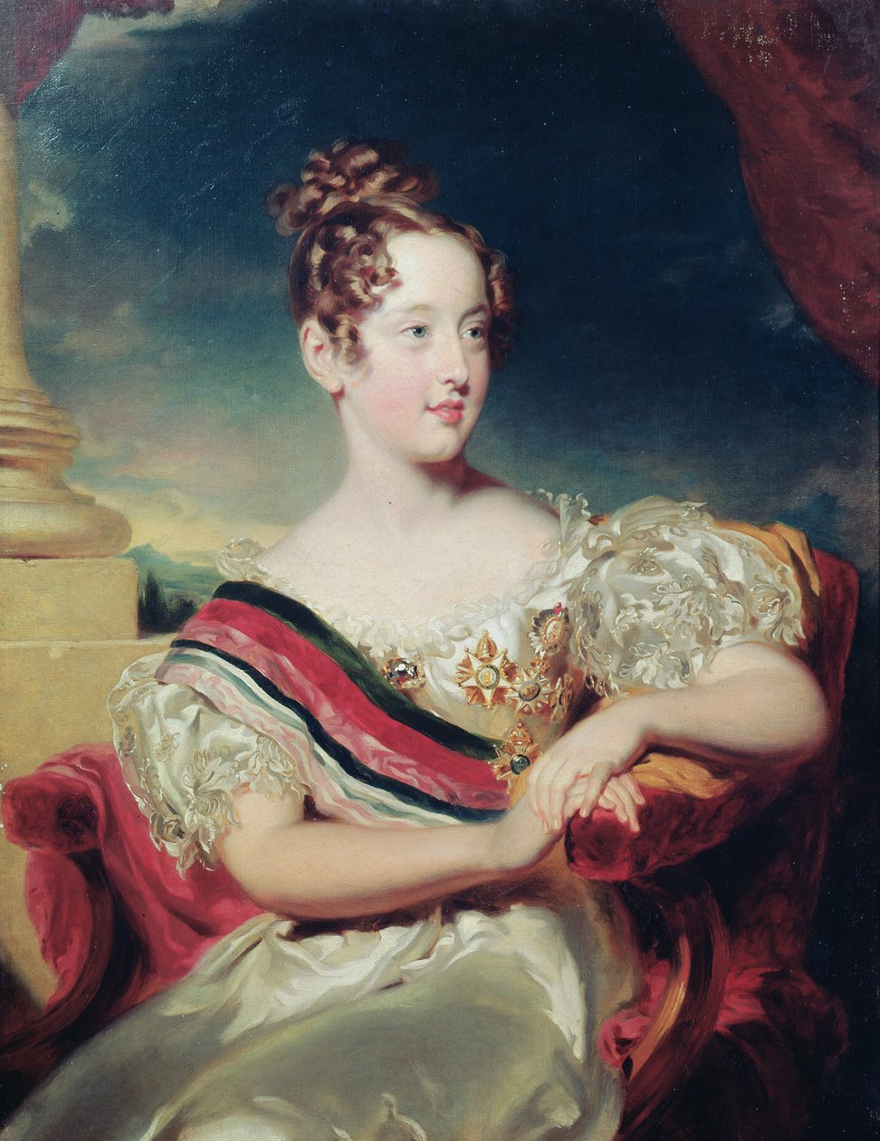 Larawan ng Dona Maria II finn tekijältä Thomas Lawrence