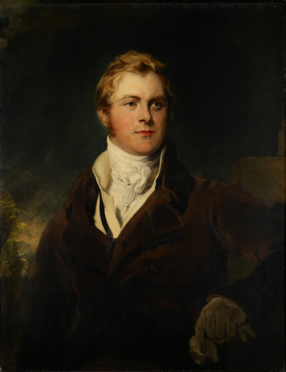 Muotokuva Frederick John Robinsonista, Riponin ensimmäisestä jaarlista, n. 1820 tekijältä Thomas Lawrence