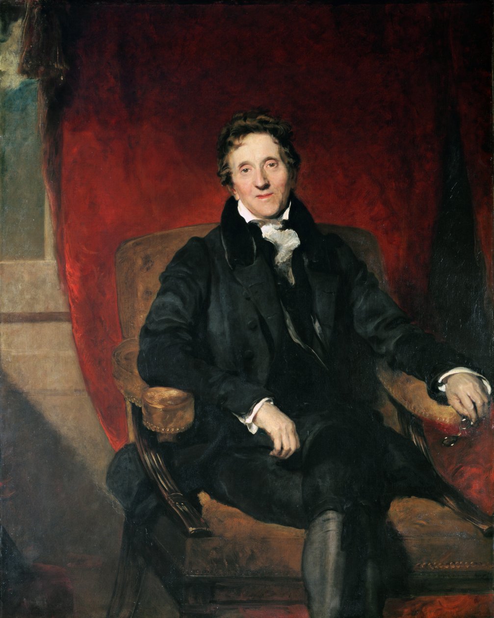 Sir John Soanen (1753-1837) muotokuva 1829 tekijältä Thomas Lawrence