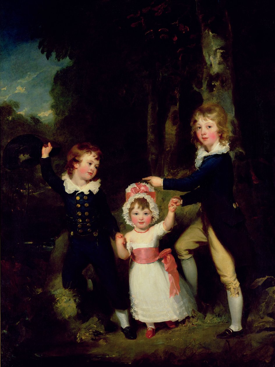 Lord George Cavendishin lasten muotokuva, 1790 tekijältä Thomas Lawrence