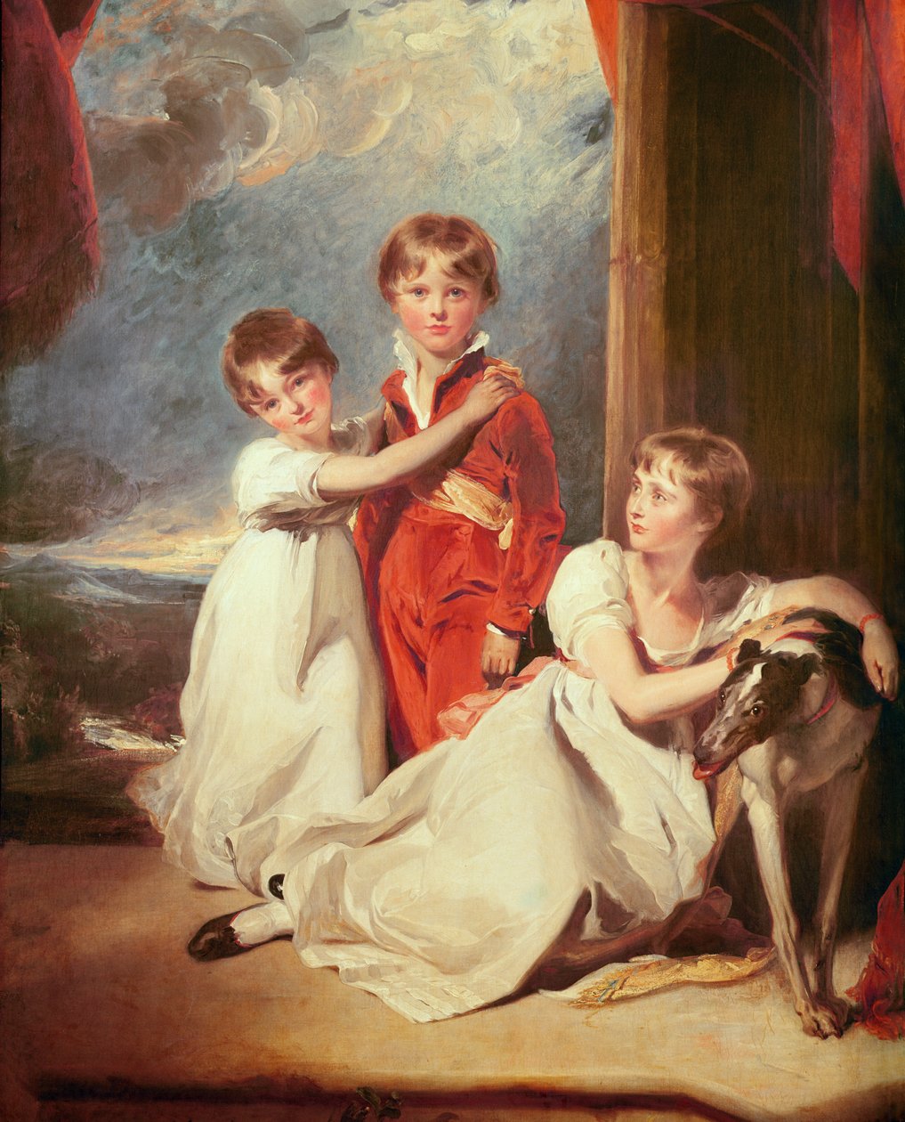 Fluyder-lasten muotokuva, 1805 tekijältä Thomas Lawrence