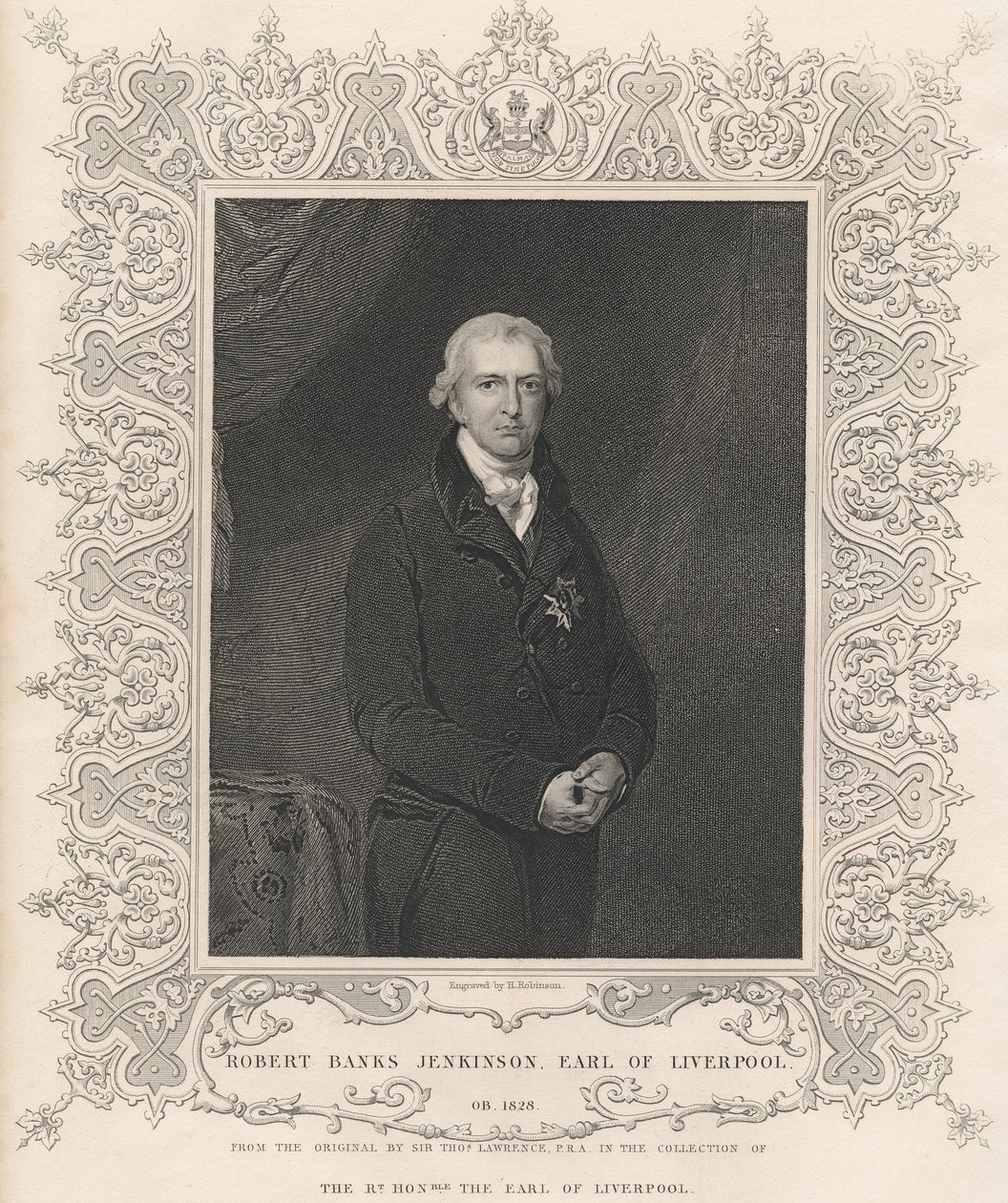 Robert Banks Jenkinson, Liverpoolin 2. jaarli (Liverpoolin 2. jaarli) tekijältä Thomas Lawrence