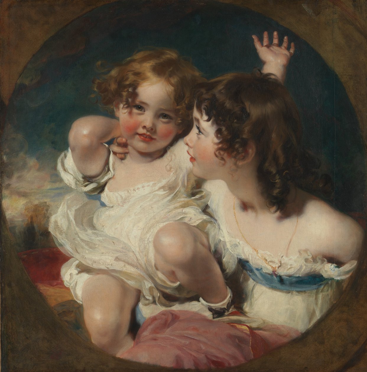 Calmady-lapset (Emily, 1818–1906 ja Laura Anne, 1820–94), 1823 tekijältä Thomas Lawrence