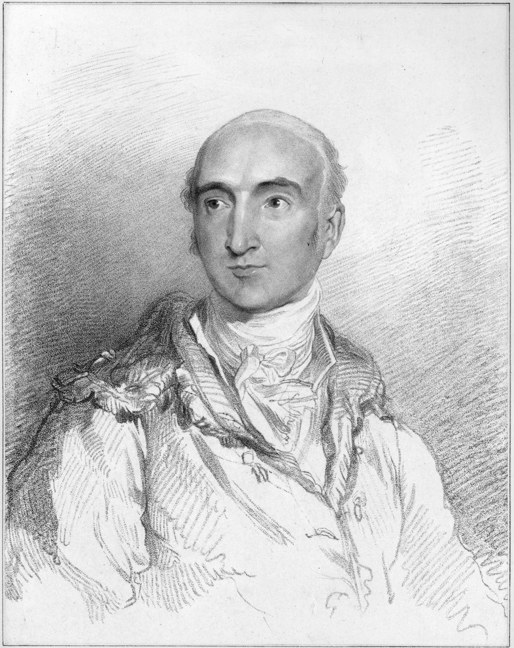 William Sotheby, kaiverrus Frederick Christian Lewis Sr, n. 1807 tekijältä Thomas Lawrence