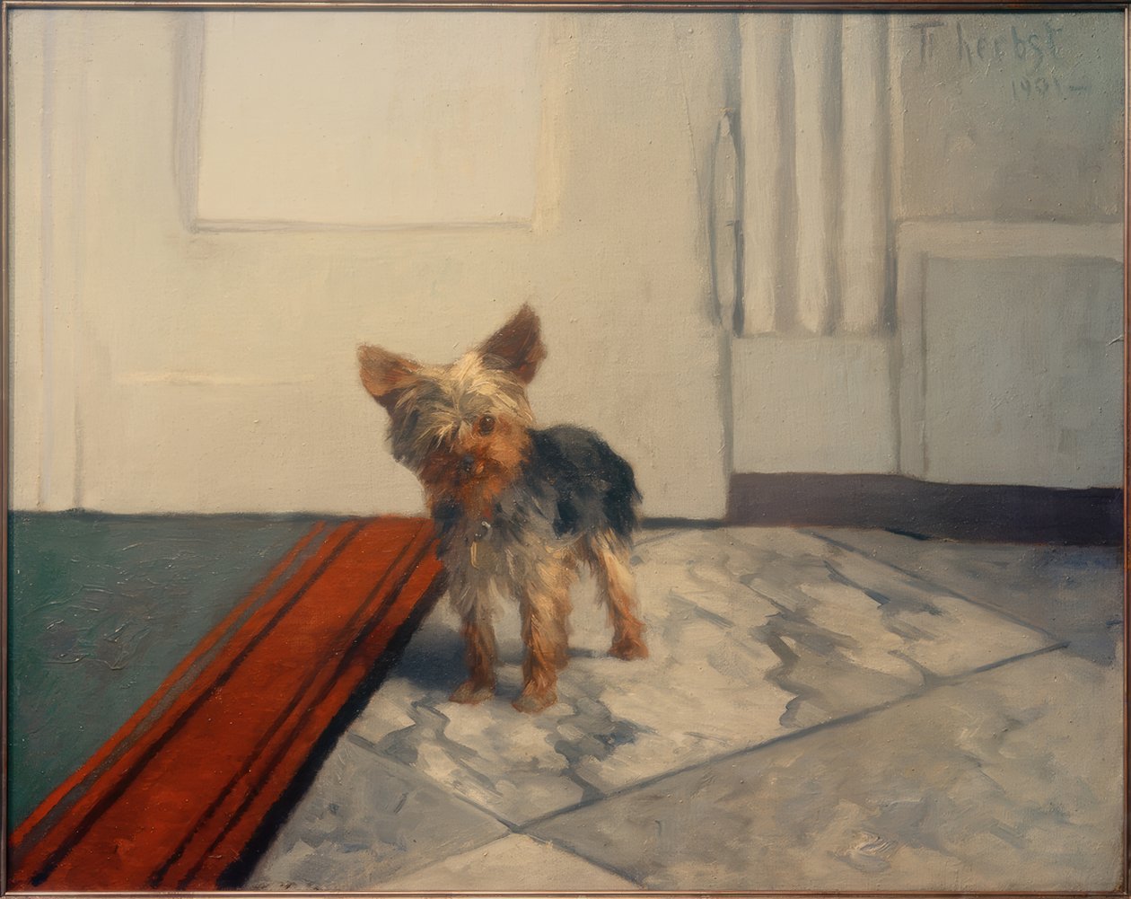 Kleiner Hund im Flur tekijältä Thomas Ludwig Herbst