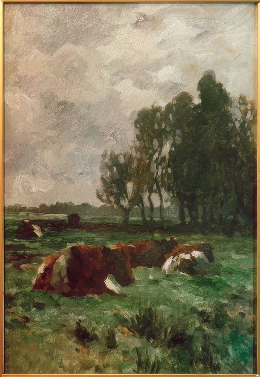 Kühe auf der Weide tekijältä Thomas Ludwig Herbst