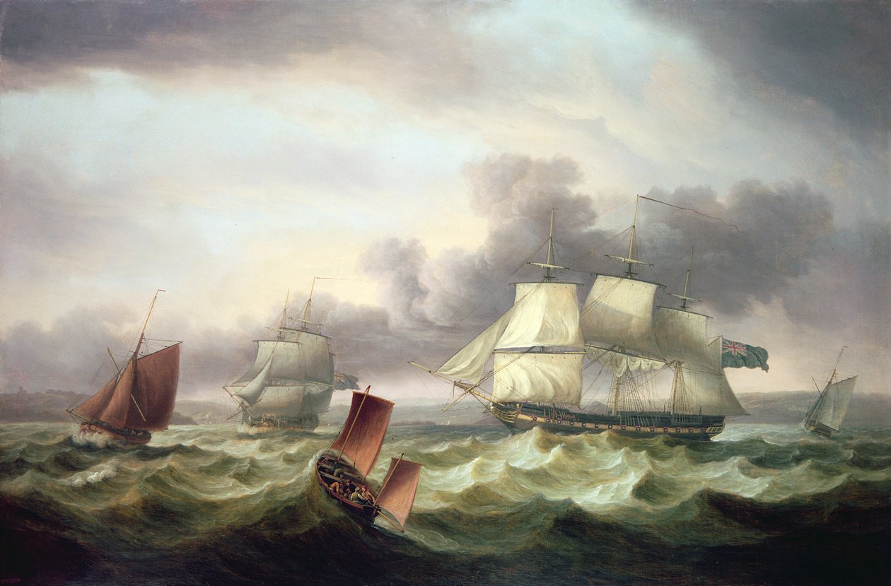 Toimitus Plymouth Soundilta tekijältä Thomas Luny