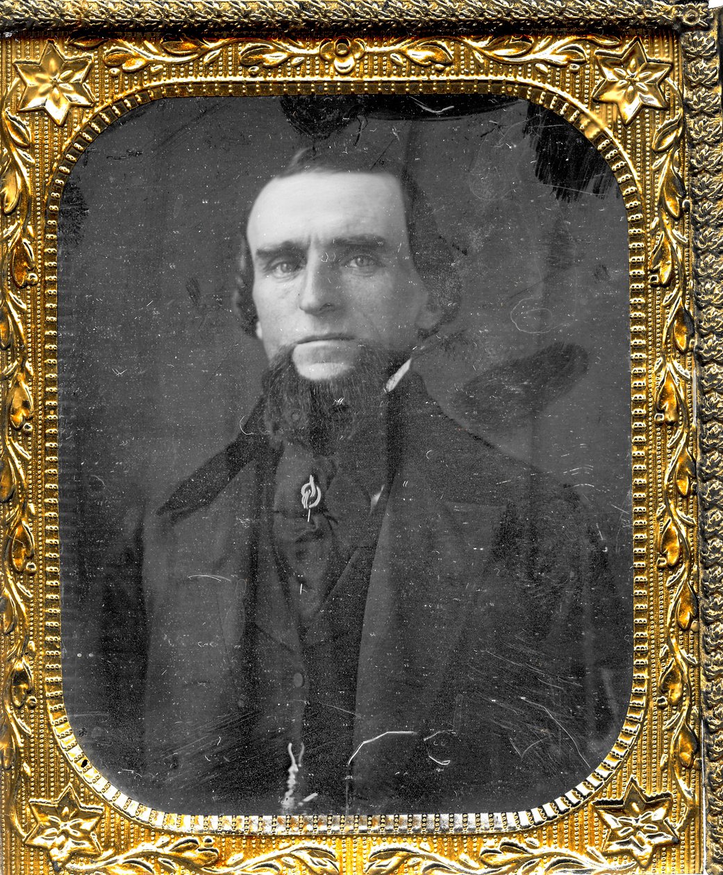 Muotokuva Uriah Raubista, puuseppästä St.Louisissa tekijältä Thomas M. Easterly