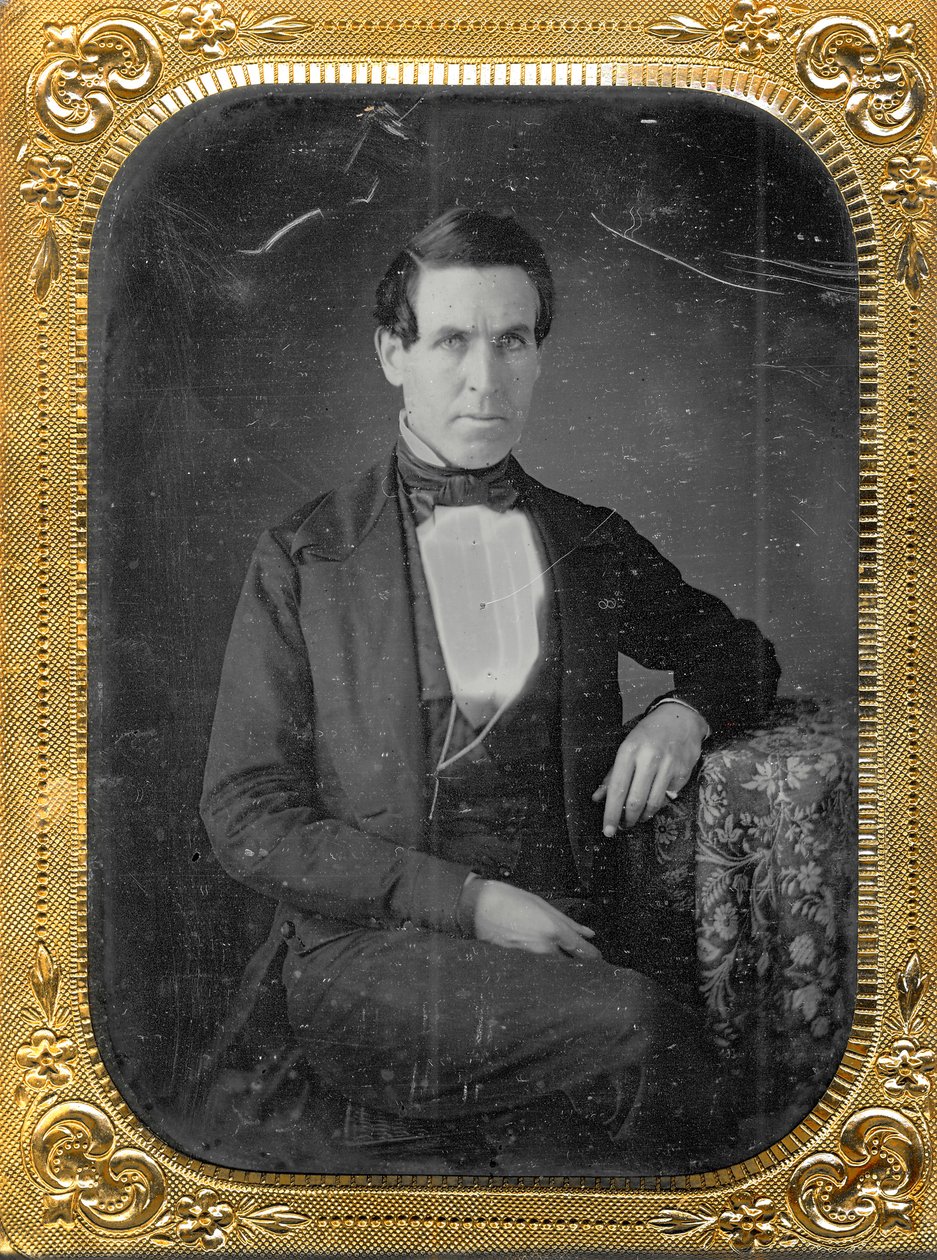 Muotokuva William Adriance, kauppias osoitteessa 60 Market Street St.Louisissa tekijältä Thomas M. Easterly