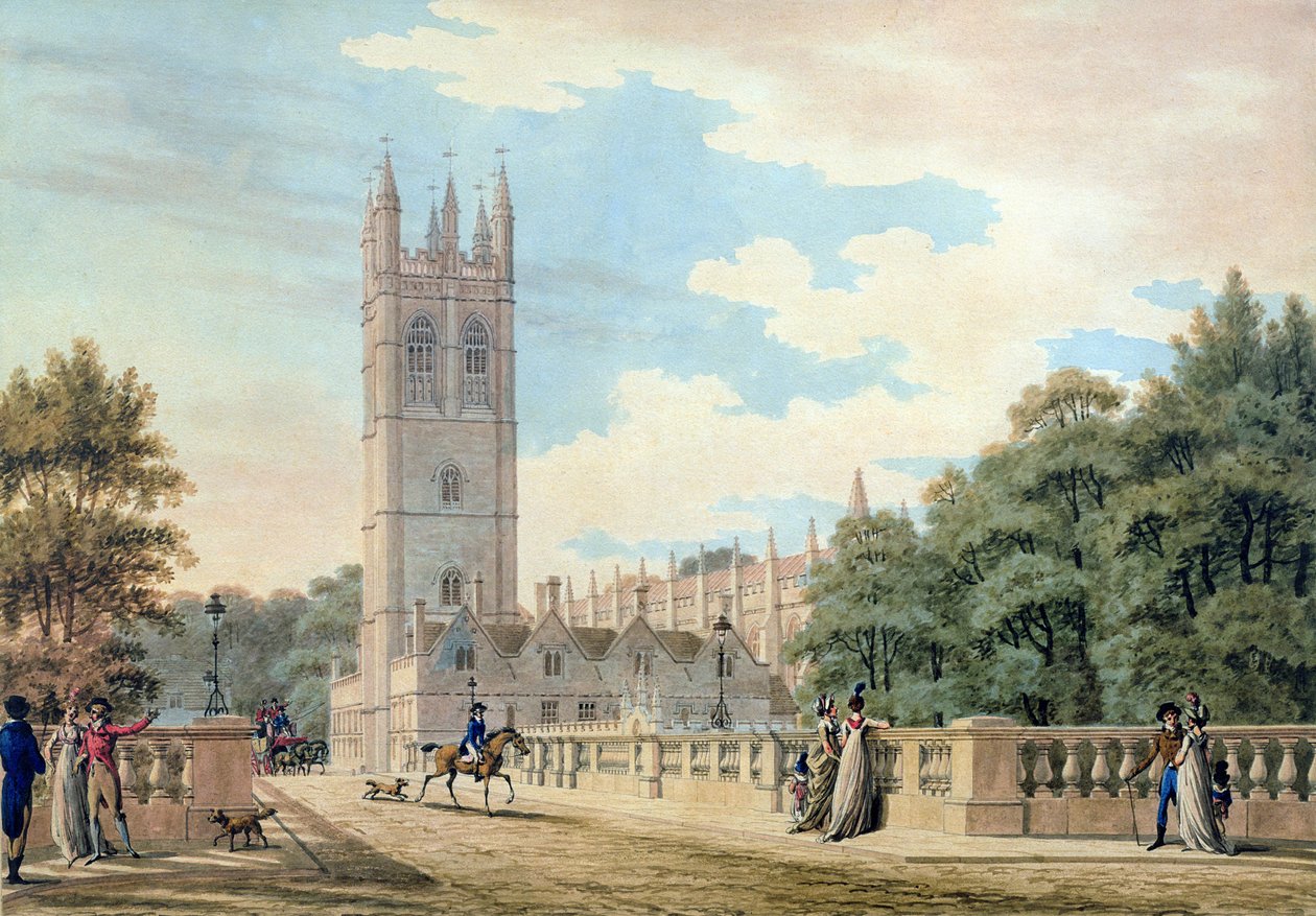 Magdalen College tekijältä Thomas Malton Jnr.
