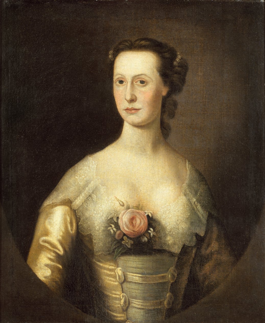Rouva Philip John Schuyler (öljy pellavalle) tekijältä Thomas McIlworth