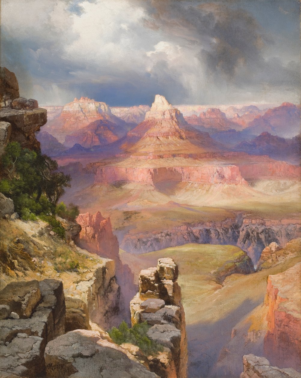 Grand Canyon, 1909 tekijältä Thomas Moran