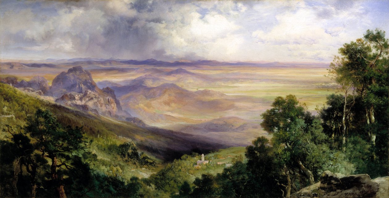 Cuernavacan laakso tekijältä Thomas Moran