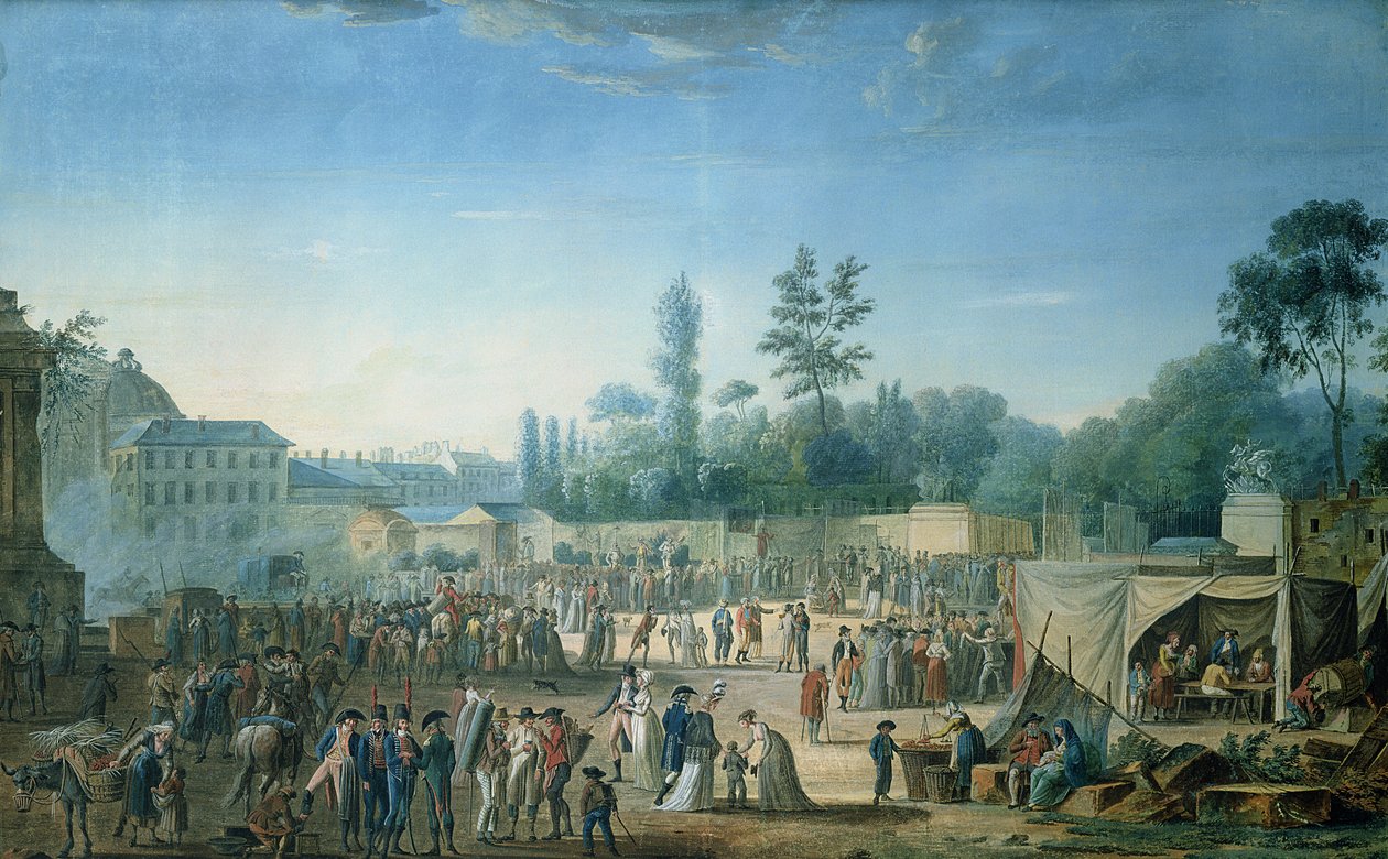 Näkymä Tuileries