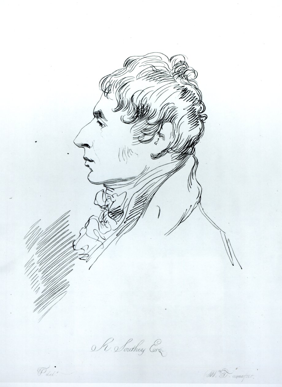 Robert Southeyn (1774-1843) muotokuva tekijältä Thomas Phillips