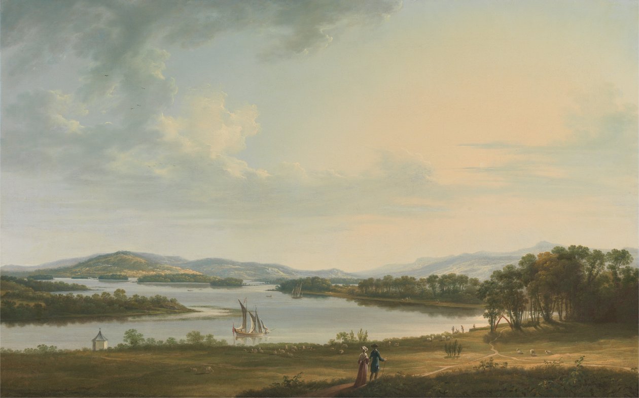 Knock Ninney ja Lough Erne, Bellisle, Fermanaghin kreivikunta, Irlanti tekijältä Thomas Roberts