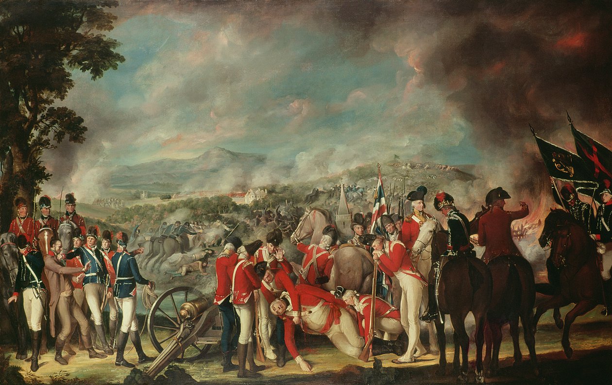 Ballinahinchin taistelu, 13. kesäkuuta 1798, noin 1798 tekijältä Thomas Robinson