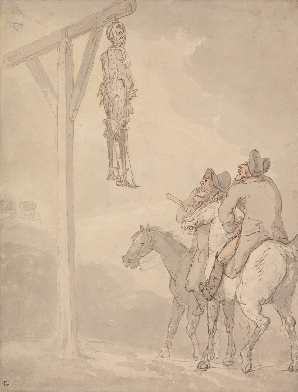 Gibbet tekijältä Thomas Rowlandson