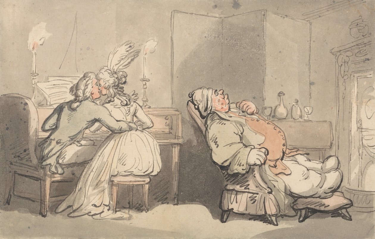 Bathin mukavuudet- Musiikkimestari tekijältä Thomas Rowlandson
