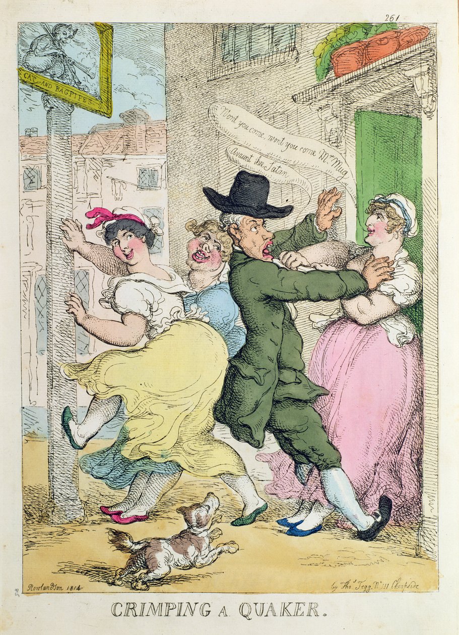 "Crimping a Quaker" Tegg