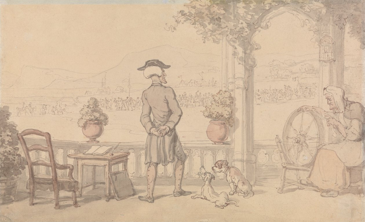Tri Syntax Sololoquising tekijältä Thomas Rowlandson