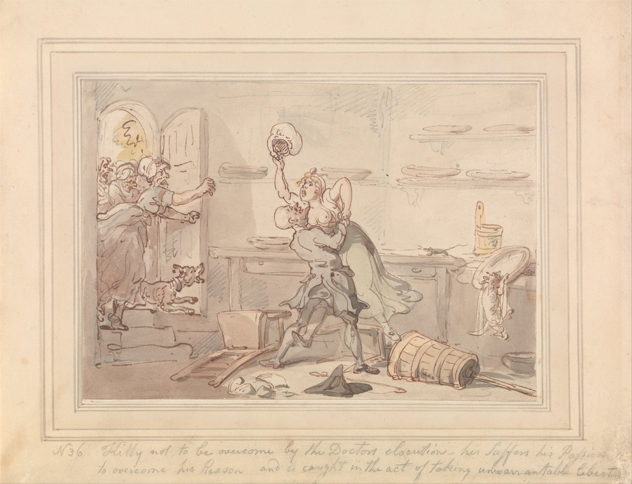 Kitty Overcome tekijältä Thomas Rowlandson