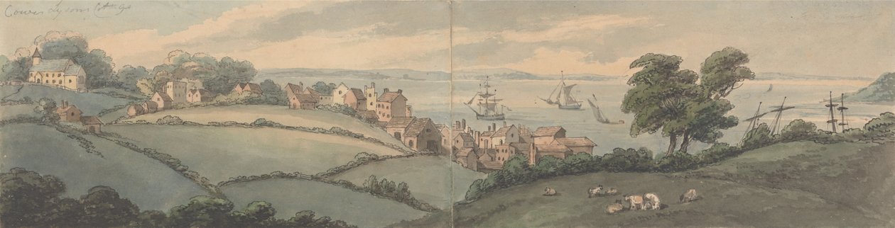 Lysons Cottage, Cowes, Isle of Wight tekijältä Thomas Rowlandson