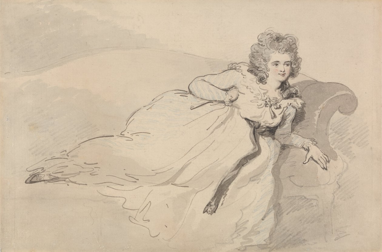 Rouva Abington tekijältä Thomas Rowlandson