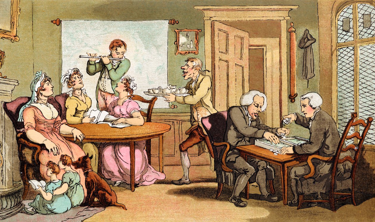 Oliver Goldsmith s tekijältä Thomas Rowlandson