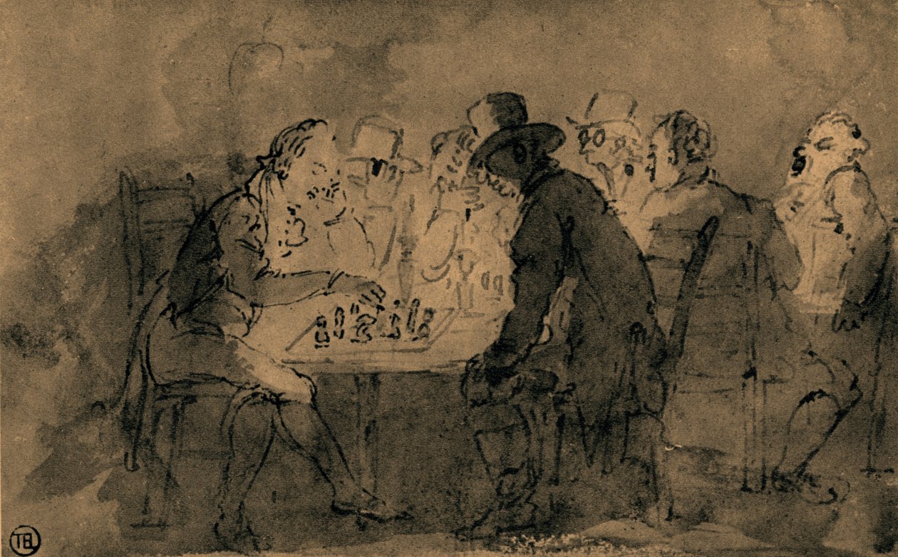 Shakinpelaajat tekijältä Thomas Rowlandson
