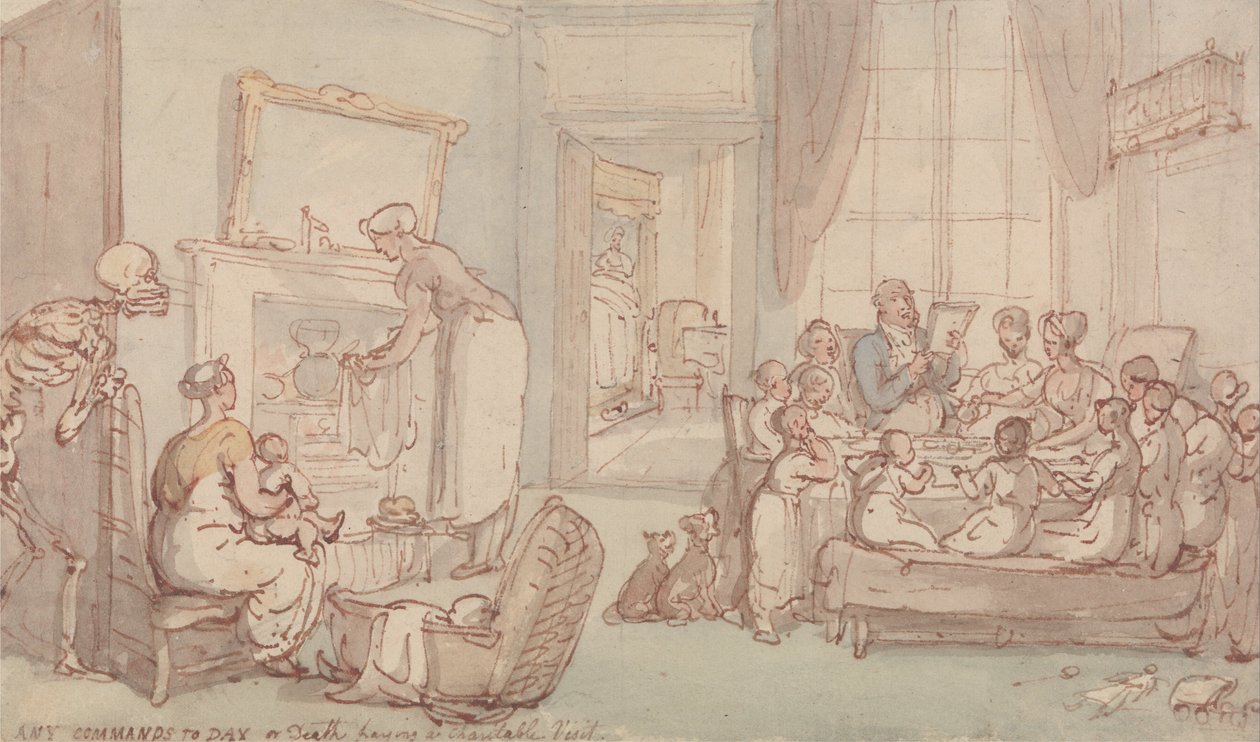 Lasten perhe tekijältä Thomas Rowlandson
