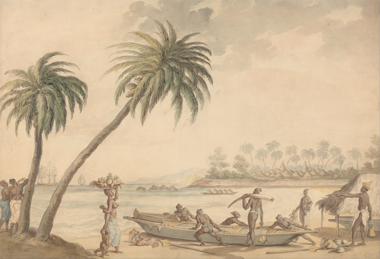 Norsunluurannikko, Länsi -Afrikka tekijältä Thomas Rowlandson