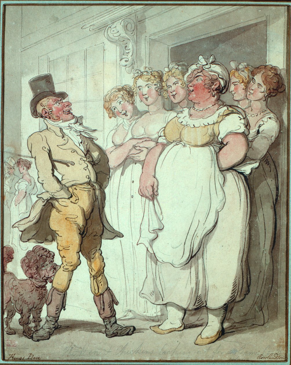 Kuninkaan paikka tekijältä Thomas Rowlandson