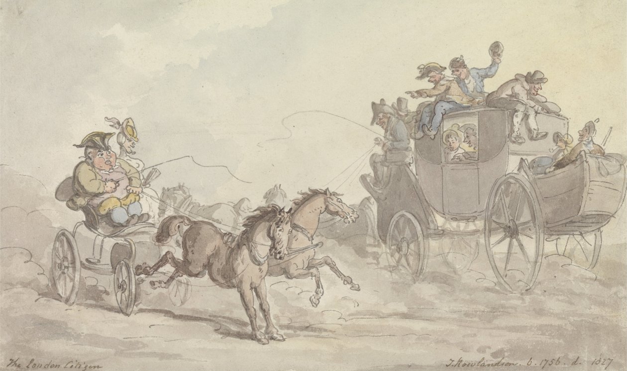 Lontoon kansalainen tekijältä Thomas Rowlandson
