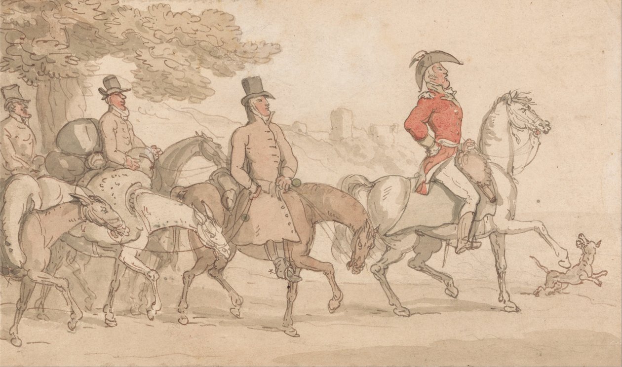 Johnny Newcomen sotilaalliset seikkailut tekijältä Thomas Rowlandson