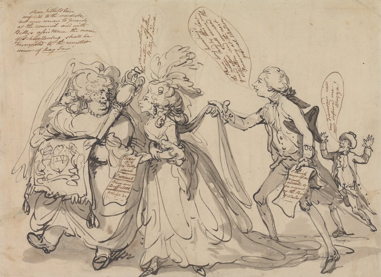 Näkymä edessämme tekijältä Thomas Rowlandson