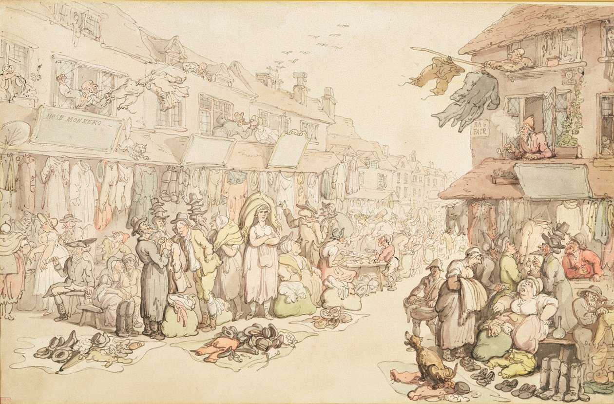 Rag Fair tekijältä Thomas Rowlandson