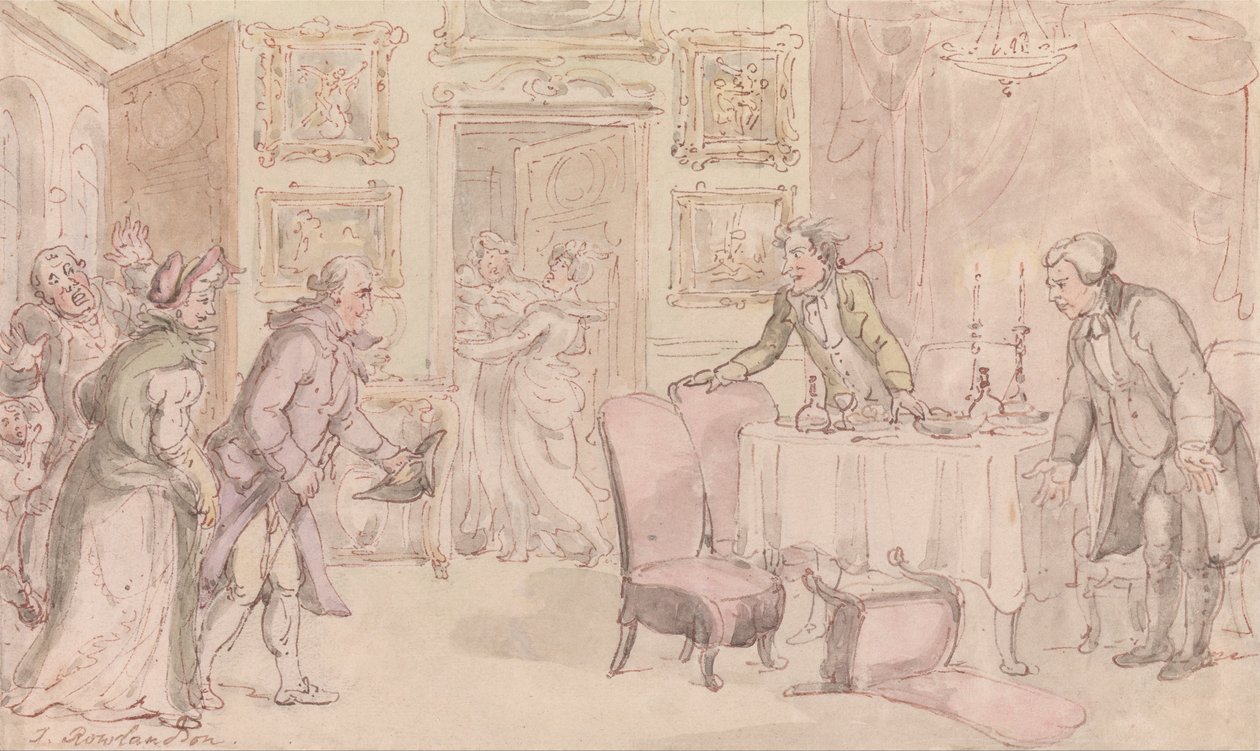 Wakefieldin vikaari- Yllätys tekijältä Thomas Rowlandson
