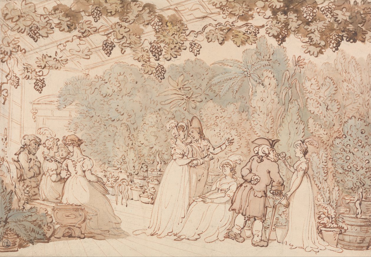 Viinitila tekijältä Thomas Rowlandson