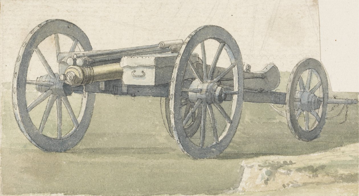 Ase, n.1747 (tussi ja muste paperille). tekijältä Thomas Sandby